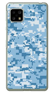 DIGITAL camouflage �u���[ �i�N���A�j design by Moisture AQUOS sense5G SHG03�ESH-53A�EA004SH�ESH-M17�EAQUOS sense4 SH-41A�ESH-M15�EAQUOS sense4 lite au�Edocomo�E�y�V���o�C���EMVNO�X�}�z�iSIM�t���[�[���j SECOND SKIN au shg03 