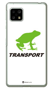 TRANSPORT FROG �z���C�g×�u���b�N �i�N���A�j design by Moisture AQUOS sense5G SHG03�ESH-53A�EA004SH�ESH-M17�EAQUOS sense4 SH-41A�ESH-M15�EAQUOS sense4 lite au�Edocomo�E�y�V���o�C���EMVNO�X�}�z�iSIM�t���[�[���j SECOND S