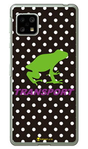 TRANSPORT FROG �u���b�N×�p�[�v�� �i�N���A�j design by Moisture AQUOS sense5G SHG03�ESH-53A�EA004SH�ESH-M17�EAQUOS sense4 SH-41A�ESH-M15�EAQUOS sense4 lite au�Edocomo�E�y�V���o�C���EMVNO�X�}�z�iSIM�t���[�[���j SECOND S