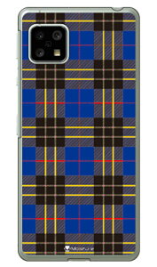 Tartan check �u���[ �i�N���A�j design by Moisture AQUOS sense5G SHG03�ESH-53A�EA004SH�ESH-M17�EAQUOS sense4 SH-41A�ESH-M15�EAQUOS sense4 lite au�Edocomo�E�y�V���o�C���EMVNO�X�}�z�iSIM�t���[�[���j SECOND SKIN au shg03 �J�o