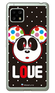 Love Panda �z���C�g�h�b�g �i�\�t�gTPU�N���A�j design by Moisture AQUOS sense5G SHG03�ESH-53A�EA004SH�ESH-M17�EAQUOS sense4 SH-41A�ESH-M15�EAQUOS sense4 lite au�Edocomo�E�y�V���o�C���EMVNO�X�}�z�iSIM�t���[�[���j SECON