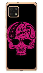 Paisley skull �u���b�N �i�\�t�gTPU�N���A�j design by ROTM AQUOS sense6 SHG05�ESH-54B�ESH-RM19�ESH-M19 au�Edocomo�E�y�V���o�C���EMVNO�X�}�z�iSIM�t���[�[���j SECOND SKIN au shg05 sh-54b �J�o�[ shg05 sh-54b �P�[�X aquos