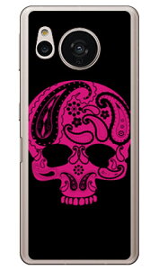 Paisley skull �u���b�N �i�\�t�g�P�[�X�j design by ROTM AQUOS sense7 SHG10�ESH-53C�ESH-M24 SECOND SKIN aquos sense7 �P�[�X aquos sense7 sim�t���[ aquos sense7 sh53c�P�[�X aquos sense7 �{�� �ی� aquos sense7 �J�o�[ aquos sense7 