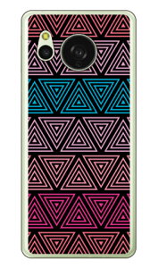 �g���C�A���O�� �s���N (�N���A) AQUOS sense8 SHG11 SH-54D SH-M26 YESNO �{�� �ی� �n�[�h�P�[�X �X�}�z�J�o�[�@��������