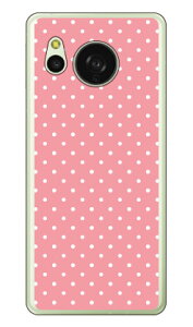 Cf LTD �s���L�[�R���N�V���� �h�b�g�i���j (�N���A) AQUOS sense8 SHG11 SH-54D SH-M26 Coverfull �{�� �ی� �n�[�h�P�[�X �X�}�z�J�o�[�@��������