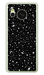 SPACE �u���b�N (�N���A) AQUOS sense8 SHG11 SH-54D SH-M26 SECOND SKIN �{�� �ی� �n�[�h�P�[�X �X�}�z�J�o�[�@��������