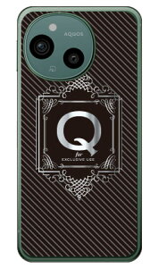 Cf LTD ���O�W���A���[�C�j�V���� Q �V���o�[�O���[ (�N���A) AQUOS sense9 AQUOS sense10 (SHG14 SH-53E A405SH SH-M29 SHG15 SH-53F A505SH SH-M33) Coverfull �{�� �ی� �n�[�h�P�[�X �X�}�z�J�o�[�@��������