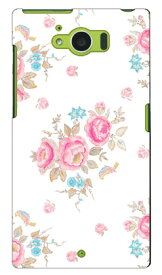 SINDEE 「Tiny Flower」 AQUOS SERIE SHV32 au SECOND SKIN 受注生産 スマホケース ハードケース shv32 ケース shv32 カバー aquos serie shv32 ケース aquos serie shv32 カバー au スマートフォン カバー aquos アクオスセリエ ケース 送料無料