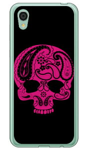 Paisley skull �u���b�N �i�\�t�gTPU�N���A�j design by ROTM AQUOS sense2 SHV43�ESH-01L�ESH-M08�E���񂽂� au�Edocomo�EMVNO�X�}�z�iSIM�t���[�[���j SECOND SKIN au shv43 sh-01l �J�o�[ shv43 sh-01l �P�[�X aquos sense2 shv43 sh