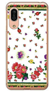 SINDEE �uRussian Flower �i�z���C�g�j�v �i�N���A�j AQUOS sense3 SHV45�ESH-02M�ESH-M12�Esense3 lite au�Edocomo�EMVNO�X�}�z�iSIM�t���[�[���j�E�y�V���o�C�� SECOND SKIN au shv45 sh-02m sh-m12 �J�o�[ shv45 sh-02m aquos sense