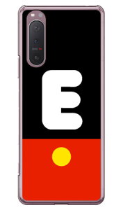 Cf LTD ボーイ イニシャル E (クリア) Xperia 5 II SOG02・A002SO・SO-52A・XQ-AS42 au・SoftBank・docomo・MVNOスマホ(SIMフリー端末) Coverfull xperia 5 II ケース xperia 5 II カバー 5 II ケース 5 II カバー エクスペ