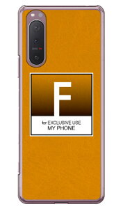 Cf LTD �N���V�b�N �C�j�V���� F �i�N���A�j Xperia 5 II SOG02�EA002SO�ESO-52A�EXQ-AS42 au�ESoftBank�Edocomo�EMVNO�X�}�z�iSIM�t���[�[���j Coverfull xperia 5 II �P�[�X xperia 5 II �J�o�[ 5 II �P�[�X 5 II �J�o�[ �G�N