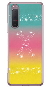 Cf LTD アロハ イニシャル トロピカル X (クリア) Xperia 5 II SOG02・A002SO・SO-52A・XQ-AS42 au・SoftBank・docomo・MVNOスマホ(SIMフリー端末) Coverfull xperia 5 II ケース xperia 5 II カバー 5 II ケース 5 II カバ