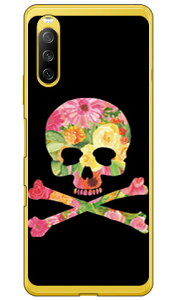 Flower skull ubN i\tgTPUNAj design by ROTM Xperia 10 III SOG04ESO-52BEA102SOE10 III Lite XQ-BT44 auEdocomoEY!mobileEMVNOX}ziSIMt[[j SECOND SKIN xperia 10 iii P[X xperia 10 iii Jo[ 10 i
