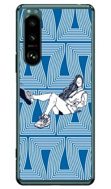 Face 「SNEAKER ADDICT」 （クリア） Xperia 5 III SOG05・SO-53B・XQ-BQ42 au・docomo・SoftBank・MVNOスマホ（SIMフリー端末） SECOND SKIN xperia 5 mark3 ケース xperia 5 mark3 カバー 5 mark3 ケース 5 mark3 カバー エクスペリア5 mark3 ケース 送料無料