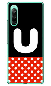 Cf LTD ガール イニシャル U (ハードケース) Xperia 10 IV SOG07 SO-52C A202SO・XQ-CC44 Coverfull xperia 10 iv ケース xperia 10 iv so-52c ケース xperia 10 iv simフリー xperia 10 iv フィルム xperia 10 iv スマホケース 本体