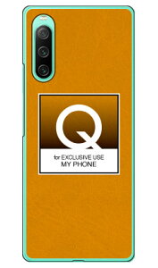 Cf LTD クラシック イニシャル Q (ハードケース) Xperia 10 IV SOG07 SO-52C A202SO・XQ-CC44 Coverfull xperia 10 iv ケース xperia 10 iv so-52c ケース xperia 10 iv simフリー xperia 10 iv フィルム xperia 10 iv スマホケース