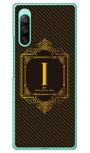 Cf LTD ���O�W���A���[�C�j�V���� I �S�[���h�C�G���[ �i�n�[�h�P�[�X�j Xperia 10 IV SOG07 SO-52C A202SO�EXQ-CC44 Coverfull xperia 10 iv �P�[�X xperia 10 iv so-52c �P�[�X xperia 10 iv sim�t���[ xperia 10 iv �t�B���� xp