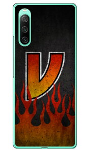 Cf LTD ファイア イニシャル V (ハードケース) Xperia 10 IV SOG07 SO-52C A202SO・XQ-CC44 Coverfull xperia 10 iv ケース xperia 10 iv so-52c ケース xperia 10 iv simフリー xperia 10 iv フィルム xperia 10 iv スマホケース 本