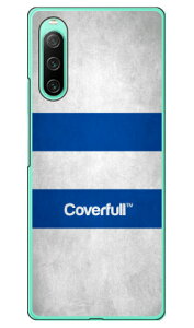 Cf LTD KICKSコレクションシリーズ #6 ホワイト×ブルー (ハードケース) Xperia 10 IV SOG07 SO-52C A202SO・XQ-CC44 Coverfull xperia 10 iv ケース xperia 10 iv so-52c ケース xperia 10 iv simフリー xperia 10 iv フィルム xpe