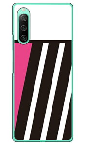 PINK  BLACK sN in[hP[Xj design by ROTM Xperia 10 IV SOG07 SO-52C A202SOEXQ-CC44 SECOND SKIN xperia 10 iv P[X xperia 10 iv so-52c P[X xperia 10 iv simt[ xperia 10 iv tB xperia 10 iv X}zP[X
