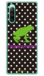 TRANSPORT FROG �u���b�N×�p�[�v�� �i�n�[�h�P�[�X�j design by Moisture Xperia 10 IV SOG07 SO-52C A202SO�EXQ-CC44 SECOND SKIN xperia 10 iv �P�[�X xperia 10 iv so-52c �P�[�X xperia 10 iv sim�t���[ xperia 10 iv �t�B���� xperia 10 