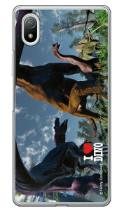 Dinosaur Design �����f�U�C���V���[�Y �u�u���L�I�T�E���X�ƃA���T�E���X_B�v �i�N���A�j Xperia Ace III SOG08�ESO-53C�EA203SO au�Edocomo�ESoftBankxperia ace III �P�[�X xperia ace III �J�o�[ ace III �P�[�X ace III 