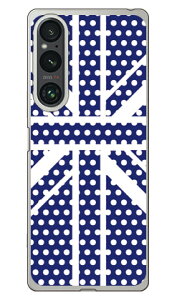 Cross dot union jack �l�C�r�[ Xperia 1 V SOG10 SO-51D A301SO XQ-DQ44 (�\�t�gTPU) SECOND SKIN �P�[�X �J�o�[ �X�}�z�P�[�X �������� �ϏՌ� �v�����g �ی� �Ռ��z��