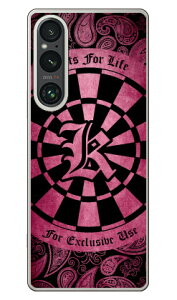 Cf LTD �_�[�c �C�j�V���� �s���N K (�N���A) Xperia 1 V SOG10 SO-51D A301SO XQ-DQ44 Coverfull �{�� �ی� �n�[�h�P�[�X �X�}�z�J�o�[�@��������