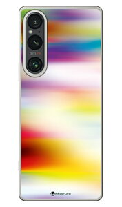 Code�GC �uAbstract�v (�N���A) Xperia 1 V SOG10 SO-51D A301SO XQ-DQ44 SECOND SKIN �{�� �ی� �n�[�h�P�[�X �X�}�z�J�o�[�@��������