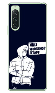 Face �uONLY WORK SHOP�v (�N���A) Xperia 10 V SOG11 SO-52D A302SO XQ-DC44 SECOND SKIN �{�� �ی� �n�[�h�P�[�X �X�}�z�J�o�[�@��������