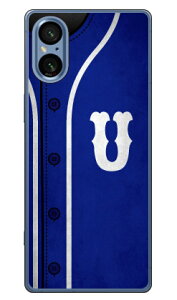 Cf LTD �x�[�X�{�[�� �C�j�V���� �u���[ U (�N���A) Xperia 5 V SOG12 SO-53D XQ-DE44 Coverfull �{�� �ی� �n�[�h�P�[�X �X�}�z�J�o�[�@��������