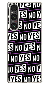 YESNO���x�� �p�[�v�� Xperia 1 VI SOG13 SO-51E A401SO XQ-EC44 (�\�t�gTPU) YESNO �P�[�X �J�o�[ �X�}�z�P�[�X �������� �ϏՌ� �v�����g �ی� �Ռ��z��