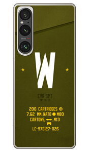 Cf LTD �~���^���[ �C�j�V���� �A���t�@�x�b�g W �J�[�L (�N���A) Xperia 1 VI SOG13 SO-51E A401SO XQ-EC44 Coverfull �{�� �ی� �n�[�h�P�[�X �X�}�z�J�o�[�@��������