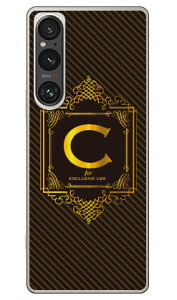 Cf LTD ���O�W���A���[�C�j�V���� C �S�[���h�C�G���[ (�N���A) Xperia 1 VI SOG13 SO-51E A401SO XQ-EC44 Coverfull �{�� �ی� �n�[�h�P�[�X �X�}�z�J�o�[�@��������
