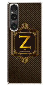 Cf LTD ���O�W���A���[�C�j�V���� Z �S�[���h�C�G���[ (�N���A) Xperia 1 VI SOG13 SO-51E A401SO XQ-EC44 Coverfull �{�� �ی� �n�[�h�P�[�X �X�}�z�J�o�[�@��������