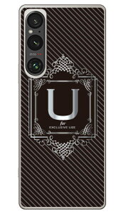 Cf LTD ���O�W���A���[�C�j�V���� U �V���o�[�O���[ (�N���A) Xperia 1 VI SOG13 SO-51E A401SO XQ-EC44 Coverfull �{�� �ی� �n�[�h�P�[�X �X�}�z�J�o�[�@��������