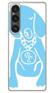 Dog �z���C�g×�T�b�N�X�u���[ design by ROTM (�N���A) Xperia 1 VI SOG13 SO-51E A401SO XQ-EC44 SECOND SKIN �{�� �ی� �n�[�h�P�[�X �X�}�z�J�o�[�@��������