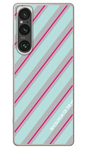 ROTM Stripe �G�������h (�N���A) design by ROTM Xperia 1 VI SOG13 SO-51E A401SO XQ-EC44 SECOND SKIN �{�� �ی� �n�[�h�P�[�X �X�}�z�J�o�[�@��������