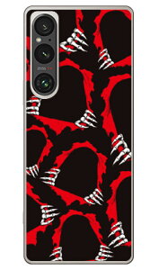 SK8 BONES (�N���A) Xperia 1 VI SOG13 SO-51E A401SO XQ-EC44 SECOND SKIN �{�� �ی� �n�[�h�P�[�X �X�}�z�J�o�[�@��������