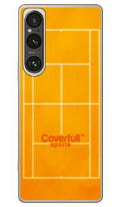 �e�j�X�R�[�g �I�����W(�N���A) Xperia 1 VI SOG13 SO-51E A401SO XQ-EC44 Coverfull �{�� �ی� �n�[�h�P�[�X �X�}�z�J�o�[�@��������