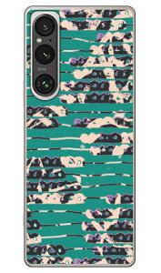 �A�u�X�g���N�g Camo �O���[�� �x�[�W�� (�N���A) Xperia 1 VI SOG13 SO-51E A401SO XQ-EC44 Coverfull �{�� �ی� �n�[�h�P�[�X �X�}�z�J�o�[�@��������