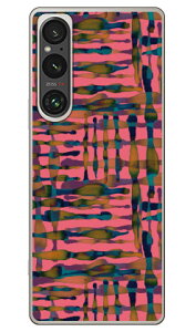 �e�N�X�`���t���[�N �s���N �u���b�N (�N���A) Xperia 1 VI SOG13 SO-51E A401SO XQ-EC44 Coverfull �{�� �ی� �n�[�h�P�[�X �X�}�z�J�o�[�@��������