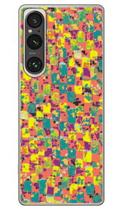 �e�N�X�`���t���[�N �C�G���[ (�N���A) Xperia 1 VI SOG13 SO-51E A401SO XQ-EC44 Coverfull �{�� �ی� �n�[�h�P�[�X �X�}�z�J�o�[�@��������