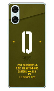 Cf LTD �~���^���[ �C�j�V���� �A���t�@�x�b�g Q �J�[�L (�N���A) Xperia 10 VI SOG14 SO-52E A402SO XQ-ES44 Coverfull �{�� �ی� �n�[�h�P�[�X �X�}�z�J�o�[�@��������