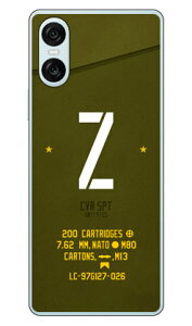 Cf LTD �~���^���[ �C�j�V���� �A���t�@�x�b�g Z �J�[�L (�N���A) Xperia 10 VI SOG14 SO-52E A402SO XQ-ES44 Coverfull �{�� �ی� �n�[�h�P�[�X �X�}�z�J�o�[�@��������