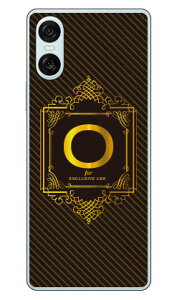 Cf LTD ���O�W���A���[�C�j�V���� O �S�[���h�C�G���[ (�N���A) Xperia 10 VI SOG14 SO-52E A402SO XQ-ES44 Coverfull �{�� �ی� �n�[�h�P�[�X �X�}�z�J�o�[�@��������