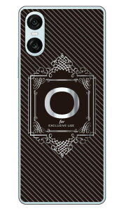 Cf LTD ���O�W���A���[�C�j�V���� O �V���o�[�O���[ (�N���A) Xperia 10 VI SOG14 SO-52E A402SO XQ-ES44 Coverfull �{�� �ی� �n�[�h�P�[�X �X�}�z�J�o�[�@��������