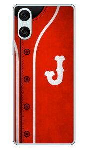 Cf LTD �x�[�X�{�[�� �C�j�V���� ���b�h J (�N���A) Xperia 10 VI SOG14 SO-52E A402SO XQ-ES44 Coverfull �{�� �ی� �n�[�h�P�[�X �X�}�z�J�o�[�@��������