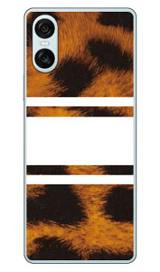 ROTM Leopard �z���C�g (�N���A) design by ROTM Xperia 10 VI SOG14 SO-52E A402SO XQ-ES44 SECOND SKIN �{�� �ی� �n�[�h�P�[�X �X�}�z�J�o�[�@��������